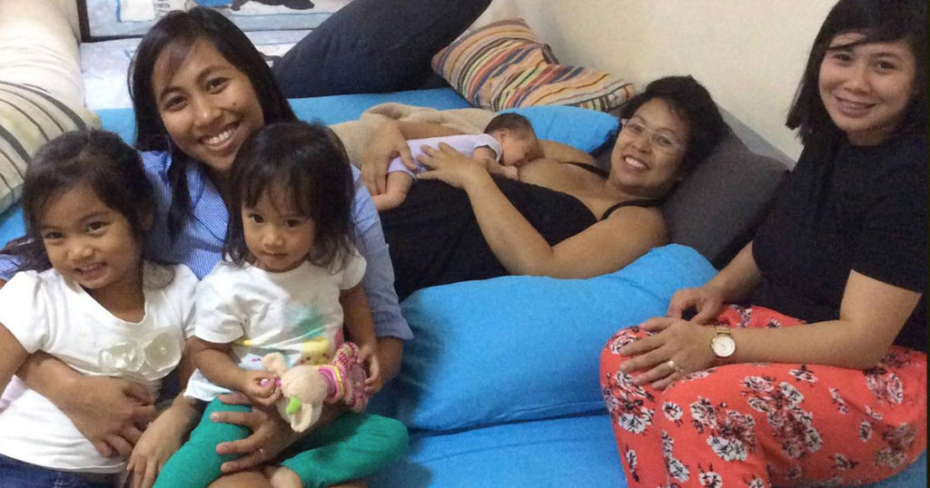 Raissa with Moms from Modern Nanays of Mindanao
