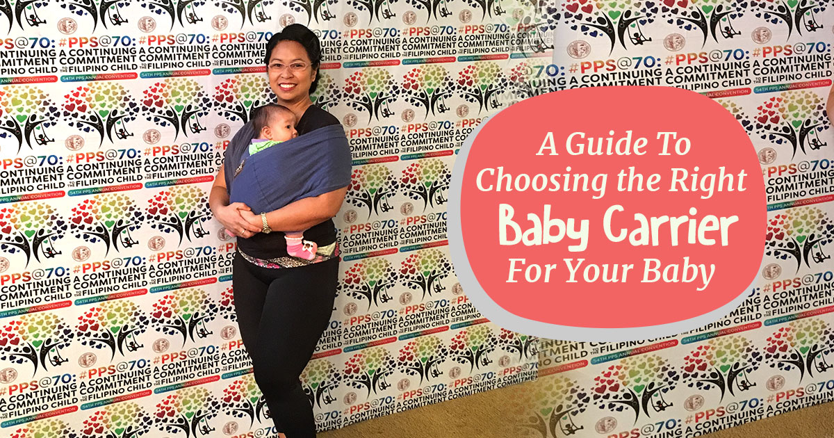 A Guide To Choosing The Right Baby Carrier For Your Baby